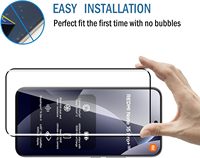 Protector de Pantalla de Vidrio Templado Transparente con Borde Curvo 3D y Pegamento Completo para Xiaomi Redmi Note 15 Pro Plus 14 13 Poco M8