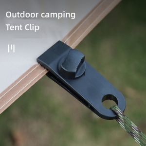 Clips de bâche, grands clips de bâche robustes, tendeur de clips de bâche réglable léger <span class=keywords><strong>pour</strong></span> tente extérieure - Product Image 5