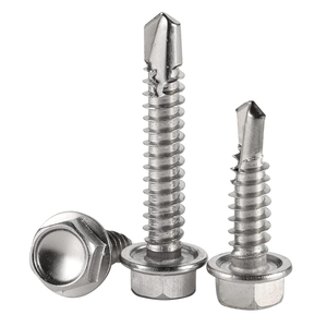 #8 #10 #12 #14 thép không gỉ 410 Tự Khai thác Hex đầu máy giặt tự khoan <span class=keywords><strong>Tek</strong></span> vít cho tấm kim loại - Product Image 2