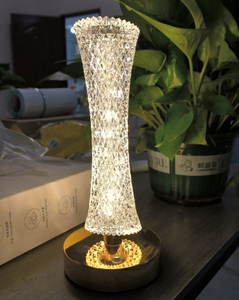 Crystal <b>Star</b> Table Lamp Warm White <b>LED</b> Switch Control Scandinavian Eco-Friendly Dimmable Modern Decorative Night <b>Light</b> for - Product Image 6
