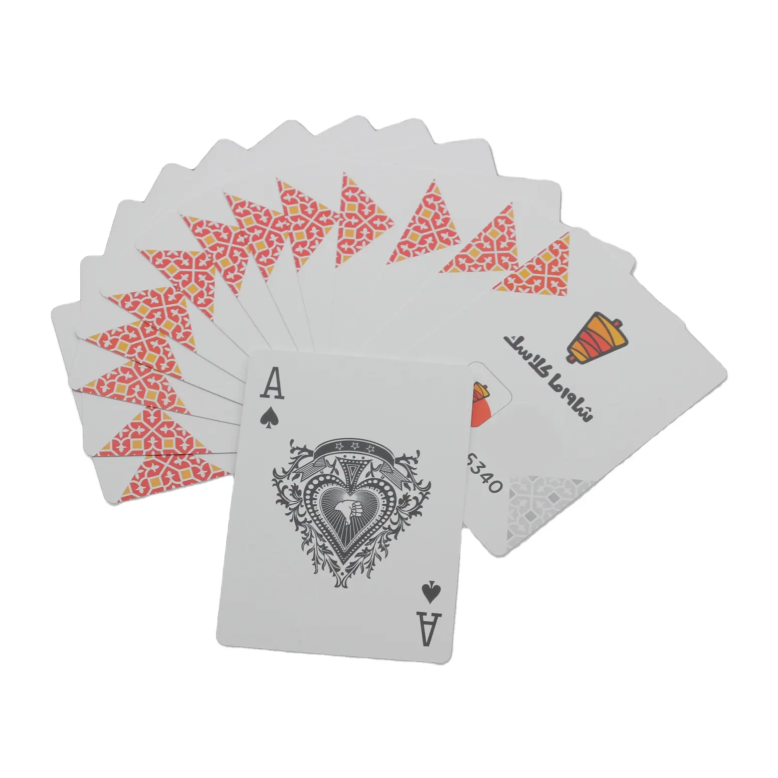2023 cartes à jouer de Poker en plastique étanche, rondes et ovales en forme de cœur spécial