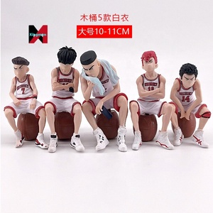 <span class=keywords><strong>Slam</strong></span> Dunk 5 uds Popular Banco barril Sakuragi Rukawa Cross Border Anime figura caja ciega modelo coleccionable conjunto de regalo - Product Image 6