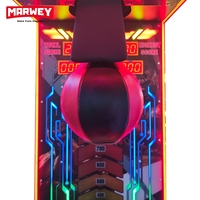 Marwey Prix d'usine en promotion : Machine d'arcade de boxe King Punch avec système de pointage à monnayeur pour entraînement en salle