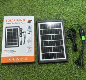 Mini Panel Solar de 6V 4W de Silicio Monocristalino con Cable USB para Carga Móvil en Exteriores - Product Image 3