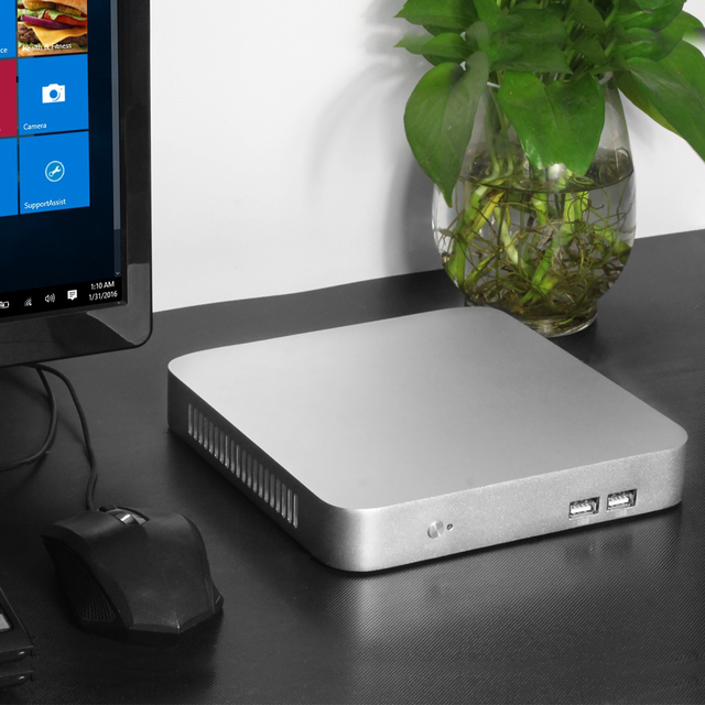 XCY Intel Core I7 1255U DDR4 M.2 SSD HD-MI RS232 COM WIFI Portable HTPC Mini PC Computer for Office With Fan