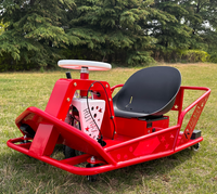 Kart à pédales électrique commercial de gros de haute qualité pour enfants et adultes, ensemble complet pour l'extérieur
