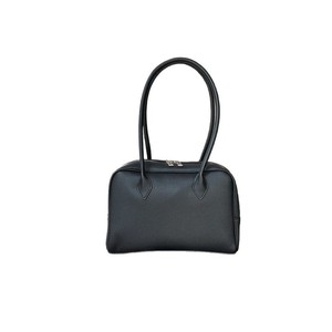 2025 New Style Women's Boston Handbag Korean-Style Simple Bowling Bag Underarm Arm Bag - Product Image 1