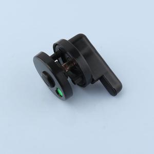 Cerradura de puerta para inodoros públicos con manija de nailon y plástico e indicador de pestillo para cabinas de inodoro plegables y planas - Product Image 4