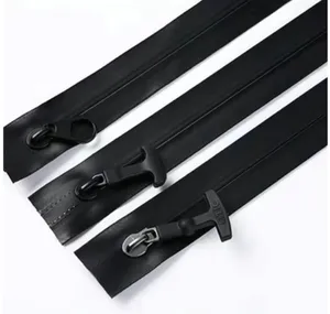 Custom High Quality Zipper Waterproof PU Waterproof Zipper Seal Waterproof Nylon Zipper