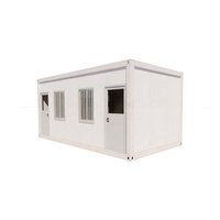 Maisons préfabriquées personnalisées en conteneurs, panneaux sandwich en acier, modernes, à montage rapide, à installer en kit, une ou deux chambres, prêtes à être expédiées