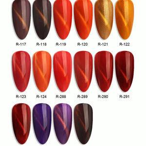 개인 라벨 젤 폴란드어 새로운 색상 네일 용품 젤 폴란드어 황금 고양이 눈 젤 - Product Image 3