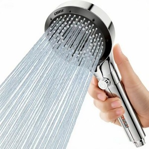Soffione doccia filtrata ad alta pressione 6 modalità di spruzzatura con pulsante ON/OFF - Product Image 1