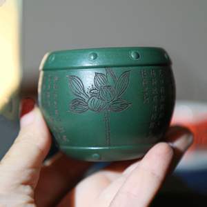 <span class=keywords><strong>Maceta</strong></span> de micro bonsái de arena esmaltada púrpura, lavabo de tambor pequeño hecho a mano para el hogar y centro comercial, <span class=keywords><strong>maceta</strong></span> moderna para plantar - Product Image 3