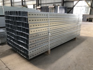 Perforated <b>Cable</b> Tray Stainless Steel Galvanized Aluminum Metal Ventilated <b>Waterproof</b> <b>Cable</b> Tray for Building Wiring - Product Image 3
