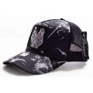 Cappello Trucker Bomber in Tessuto a Rete, 6 Pannelli, Regolabile, Traspirante, Impermeabile, Casual, per Adulti, Primavera Estate, Unisex - Product Image 1