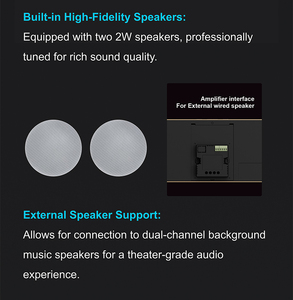 2025 Golden Security TPA08 Tuya Panel de control de pantalla táctil para el Hogar Inteligente de 8 pulgadas con Alexa Voice Smart Home Kit integrado - Product Image 5