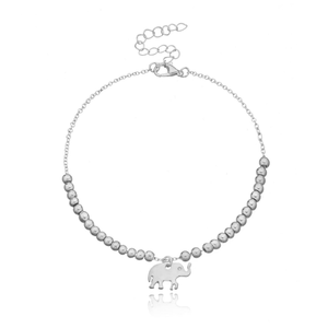 Nueva joyería de moda con cuentas <span class=keywords><strong>tobillera</strong></span> <span class=keywords><strong>pie</strong></span> joyería probóscide elefante colgante <span class=keywords><strong>tobillera</strong></span> para mujer - Product Image 5