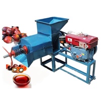 Rode Palmolie Koude & Hete Persmachine Automatische Landbouwmachines Met 500 Kg/u Capaciteit