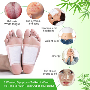 ENWEI derin temiz detoks için ayak bitkisel yeşil bambu kömür ayak pedleri dinlenmek ve nem ortadan kaldırmak - Product Image 6