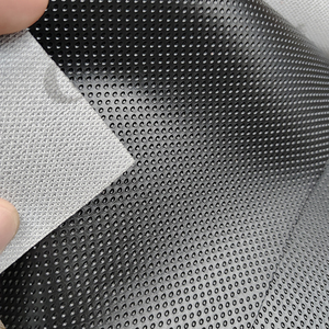 Pelle Sintetica PVC Nera in Vari Design per Sedili Moto e Arredamento - Product Image 1