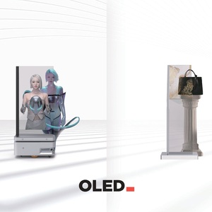 Écran OLED Transparent NUOQI NQ-GTR55H 4K HDR 1000:1, lisible en plein soleil, blanc crémeux, profondeur de couleur 16 bits, luminosité 600 cd, garantie 1 an - Product Image 1