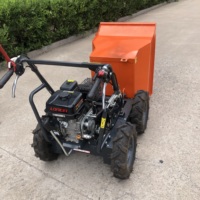 Mini-dumper électrique à chenilles, à poussée manuelle, très demandé, pour mini-fermes et chantiers de construction