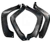 Extensions d'ailes 2 portes, garnitures de passage de roue large, sourcils de carrosserie en ABS, accessoires de moulures de roue extérieures pour Nissan PATROL Y61