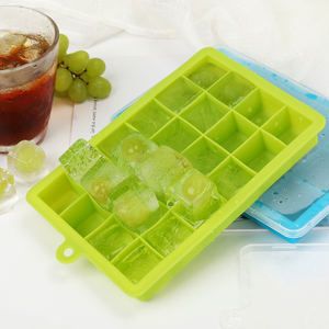 24 khoang thân thiện với môi Silicone khuôn kem tùy chỉnh thiết kế khay đá đông lạnh - Product Image 3