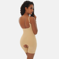 Pantalon gainant sans couture à angle plat pour le rehaussement des hanches et la compression abdominale, avec sangles de mise en forme et de levage abdominal à taille ouverte