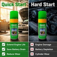 Formule à base d'éther pour réduire l'usure des cylindres, fluide de démarrage à froid pour moteur OEM 450 ml pour engins lourds, fabricant de marque privée