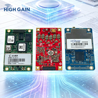 Module GPS multi-bandes de qualité industrielle à gain élevé, carte GNSS RTK 1408 canaux UART/USB MMCX X2 haute précision pour la robotique UAV