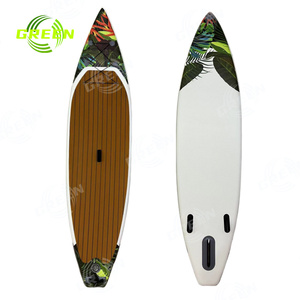 卸売oemisupウェイクボードウォータースポーツインフレータブルスタンドアップパドルボードソフトサーフボードウォータープレイサーフィンボードカヤックシート付き - Product Image 1