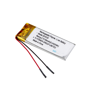 แบตเตอรี่ลิเธียมไอออนขนาดเล็ก 3.7v 65mah รุ่น YJ301020 เหมาะสำหรับแว่นตาและสมาร์ทวอทช์ - Product Image 3
