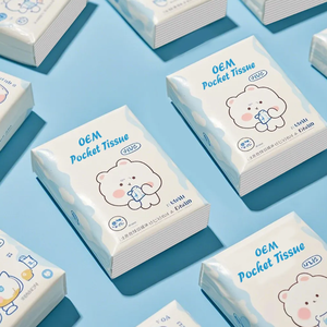 <strong>Custom</strong> <strong>Size</strong> Facial <strong>Tissue</strong> Soft <strong>Paper</strong> 200*190mm Pocket Facial <strong>Tissue</strong> 2 Ply Convenient Wallet <strong>Tissue</strong> - Product Image 1