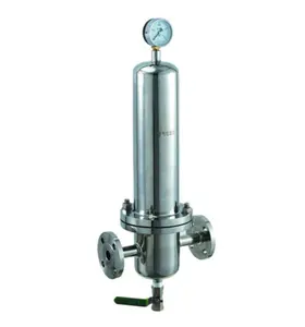 Produttore acciaio inossidabile sterilizzante filtro aria compressa filtro aria vapore industriale di precisione