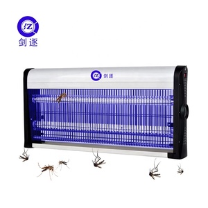 Lampe anti-moustiques électrique JZ 40W haute performance en ABS écologique, lumière UV, grille de destruction 1800V pour mouches et mites - Product Image 1