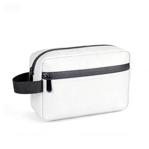 Waterproof Large Oxford Soft Handle Travel Cosmetic <b>Case</b> with Zipper Closure Divided Compartments for <b>Makeup</b> Accessories - Product Image 1