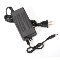 Adaptateur d'alimentation secteur 24V 5A avec prise, transformateur AC/DC avec lumière LED pour appareils électriques