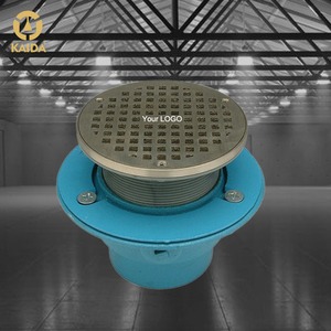 Kaida Zhejiang Metal Round Black Tile <strong>Insert</strong> <strong>Floor</strong> <strong>Drain</strong>, <strong>Invisible</strong> Anti Odor Square Brass Shower <strong>Floor</strong> <strong>Drains</strong> - Product Image 1