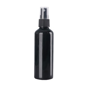 Botella de Spray a Prueba de Luz Negra de 100 ml, Botella Dispensadora de Alcohol Pequeña de Plástico PET, Envase General - Product Image 1