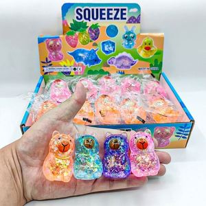 Nouveau jouet anti-stress en plastique Capybara King Le Kapibala à presser, à rebond lent, créatif - Product Image 2