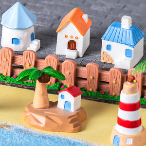 Miniaturas de Resina de Casas de Pájaros, Figuras de <span class=keywords><strong>Palomas</strong></span>, Adornos Pequeños para Decoración de Paisajes de <span class=keywords><strong>Playa</strong></span> e Islas, Accesorios para Manualidades - Product Image 1