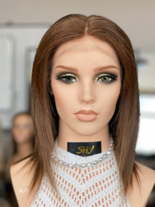 Cabello Humano Virgen Europeo Certificado, Rubio Transparente para Peluca Médica de Encaje Completo, Proveedor en Stock, Envío Gratis - Product Image 2