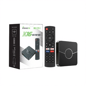 Telelink Nouveau Lecteur Multimédia Intelligent Gratuit à Vie V96 Super Octa Core 16 Go 4K Ultra HD <span class=keywords><strong>Streaming</strong></span> Android 11 Boîtier Décodeur - Product Image 1