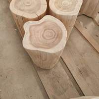 Fabricant vente en gros Texture naturelle décoration sièges strumps tabouret en bois magasin de vêtements souche d'arbre