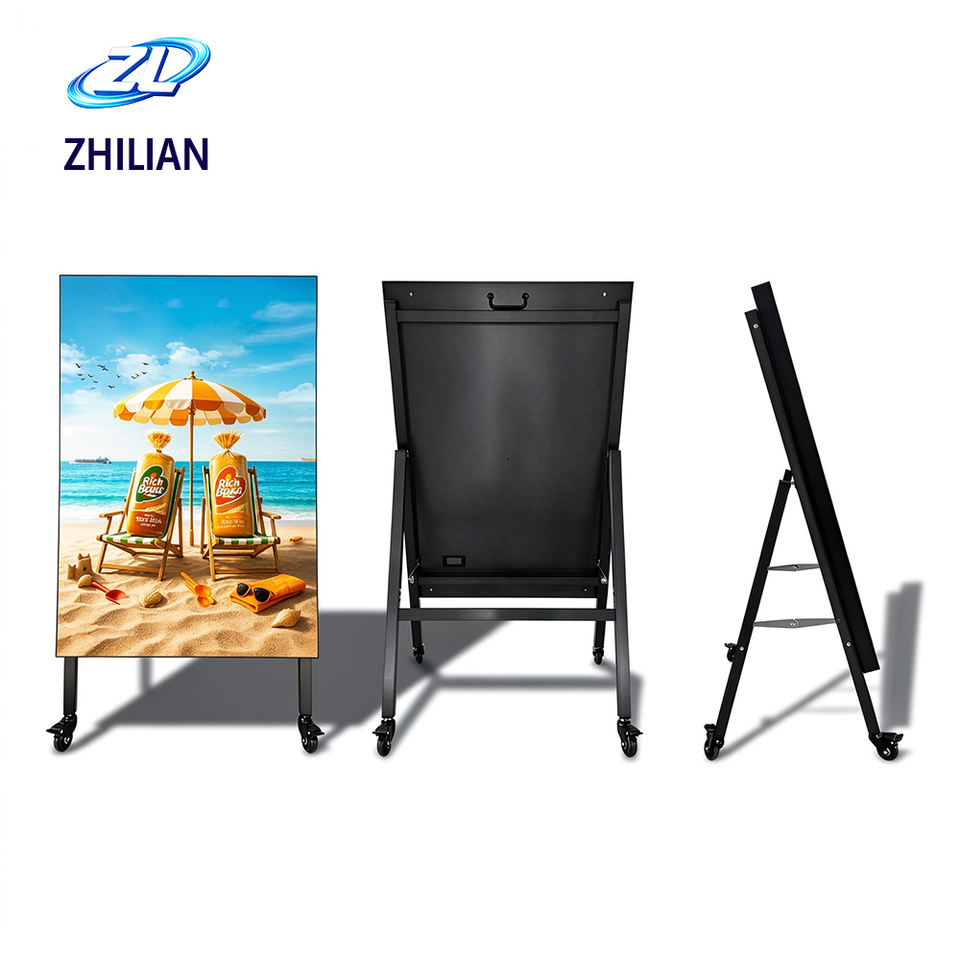 Led Poster Alibaba In Stock Foldable LED Digital Poster P1.25 P1.5 P1.86 P2 P2.5 P3 P4 ...