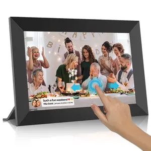 공장 제조업체 10 인치 LCD 클라우드 다운로드 터치 스크린 비디오 프레임오 WiFi 디지털 사진 액자