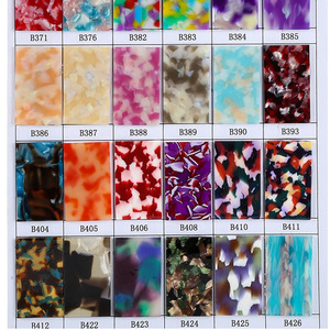 Canyuan Tùy Chỉnh 6.5Cm Màu Đỏ Nối Kính Mát Thiết Kế Keychain Rùa Rỗng Acetate Keychain Bán Buôn Keychain - Product Image 3