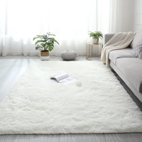 Tapis en Feutre Peau de Mouton Douce et Moelleuse Machine XunYao Offre Spéciale, Tapis de Sol Moelleux pour Chambre, Canapé et Salon