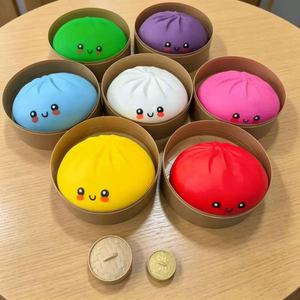 Juguete Antiestrés de Alta Calidad, Squishy de Dumpling Jumbo de 25 cm, Squishies de Dumpling Bao Bun Gigantes de Gran Tamaño - Product Image 1